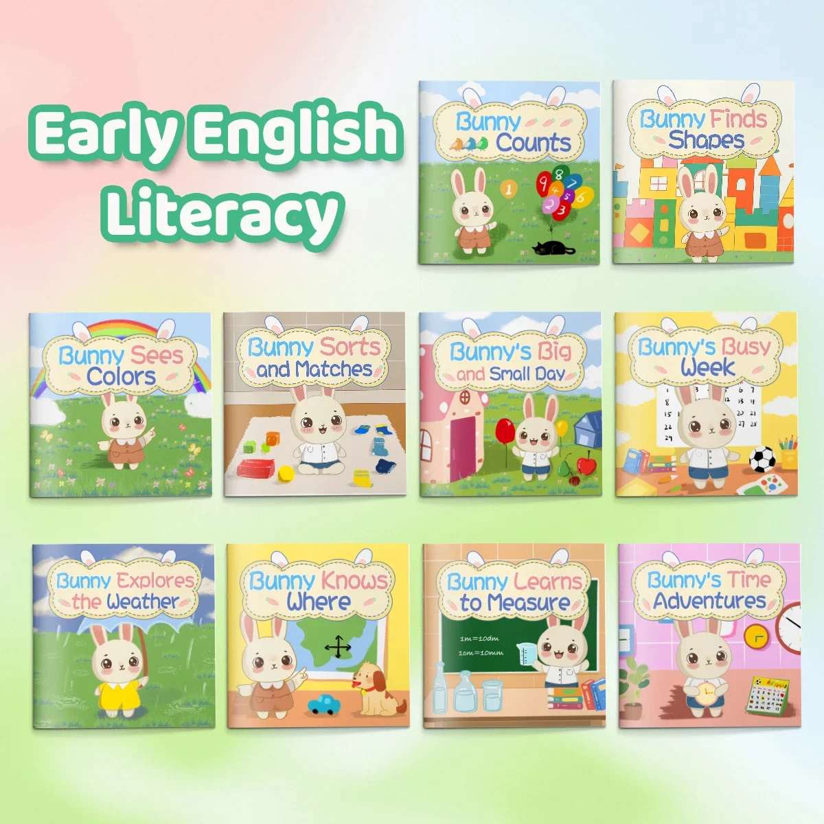 Kids Education Number - Little Rabbit Smart Verlichtingsserie 10 Thema's