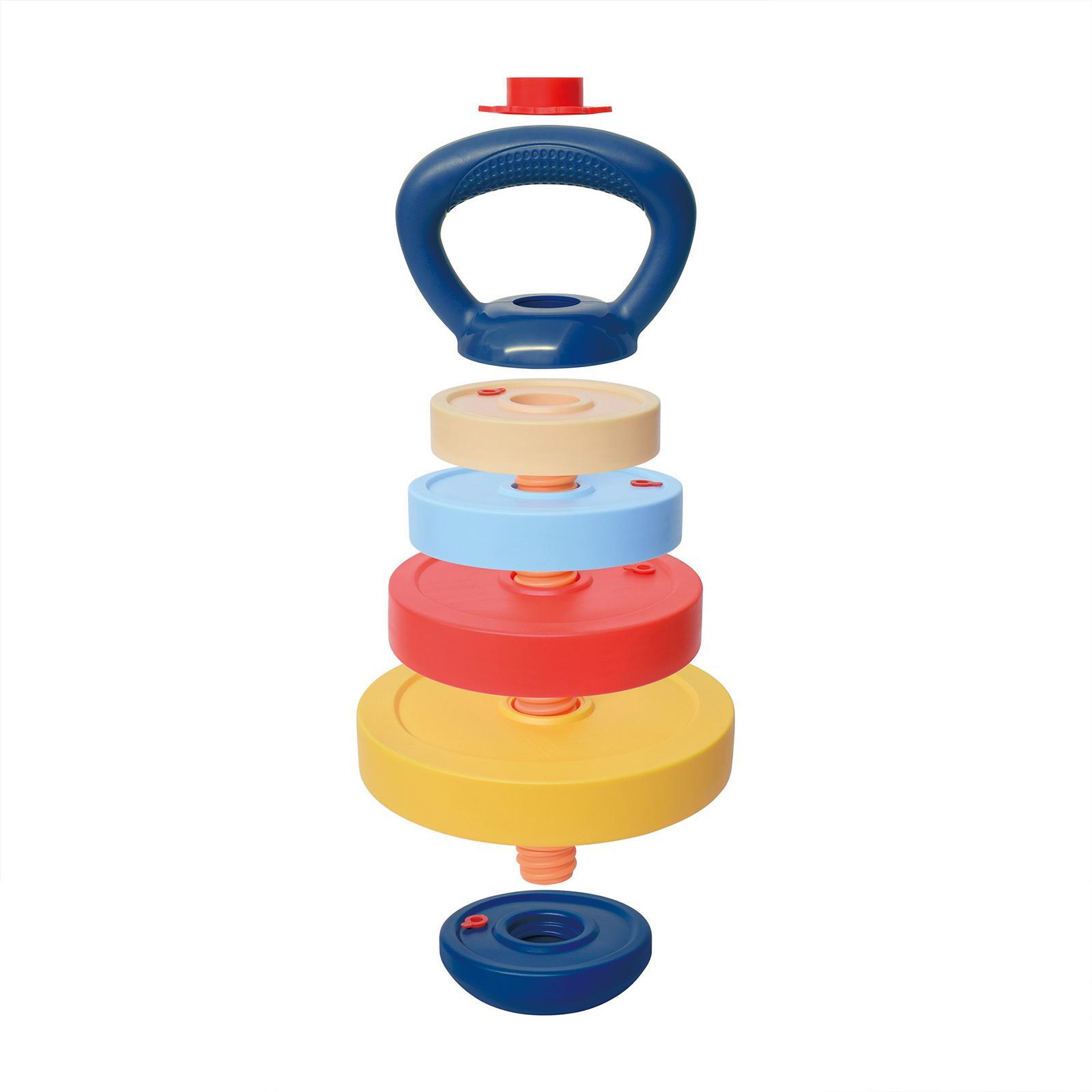 Kids Education Activities - Kinderkettlebell- en dumbbell-sportuitrusting, educatieve speelgoedset, fijnmotorische