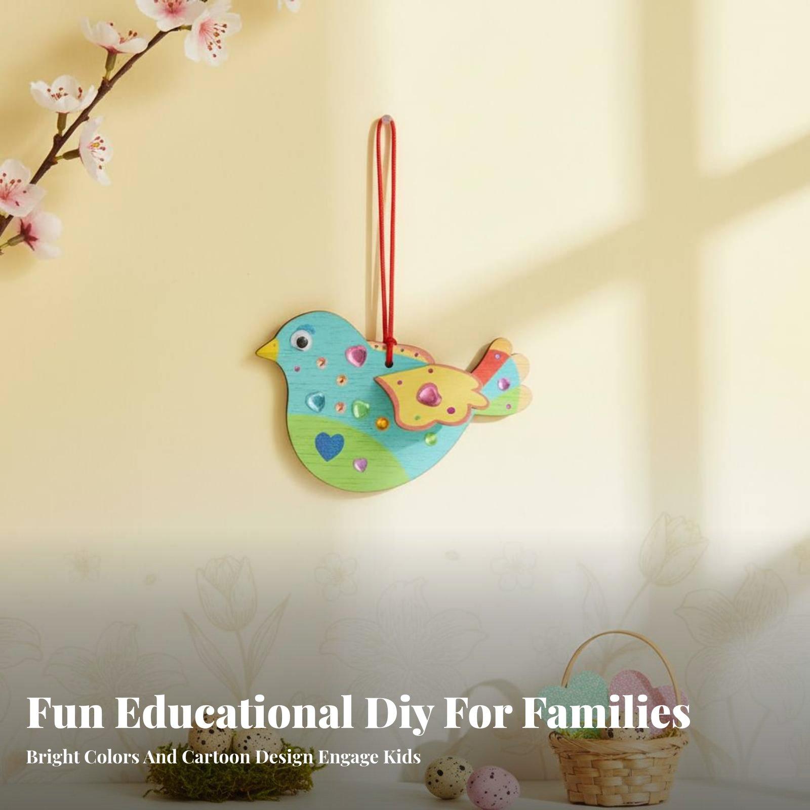 DIY Houten Vogel Ornament Knut - Kids Education Activities recensie en prijs