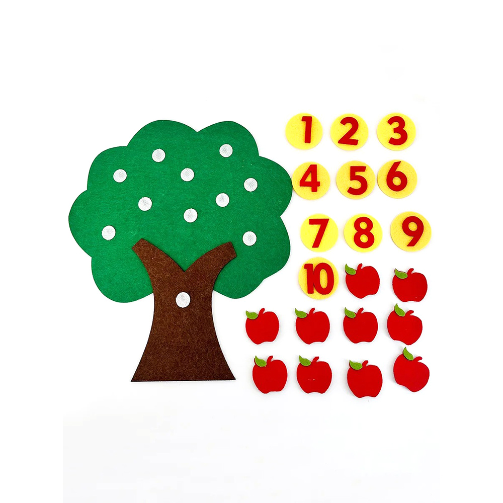 Montessori Fruitboom Tel Speel - Kids Education Number recensie en prijs