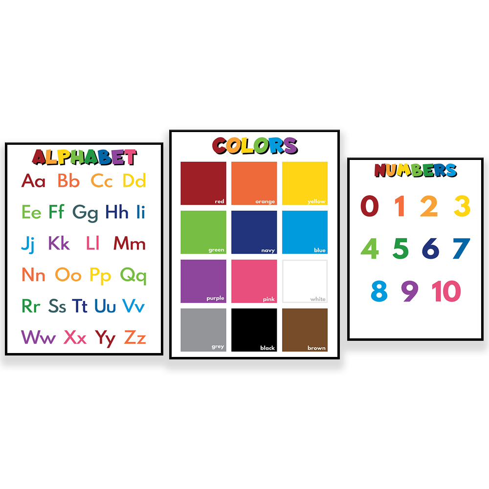 KLEURNAAMEN, ALFABET, CIJFERS  - Kids Education Name recensie en prijs