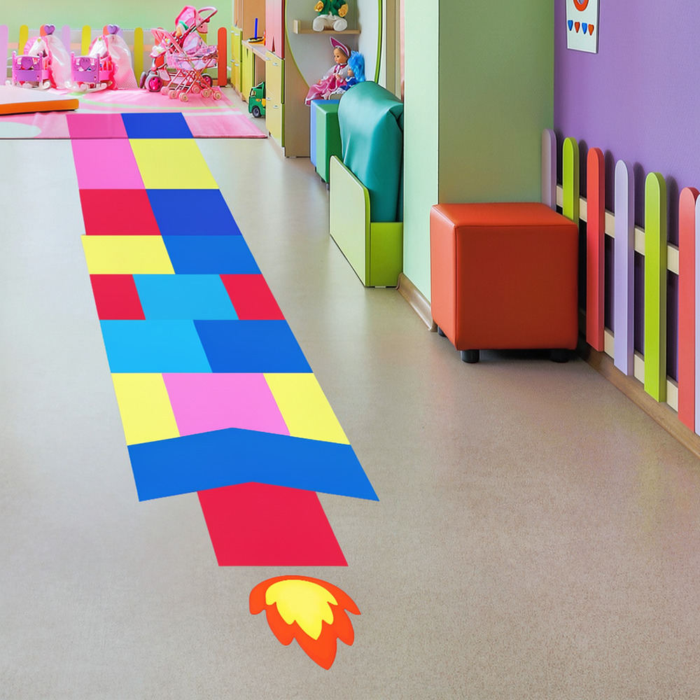Educatieve raket-hopschop-muur - Kids Education Number recensie en prijs