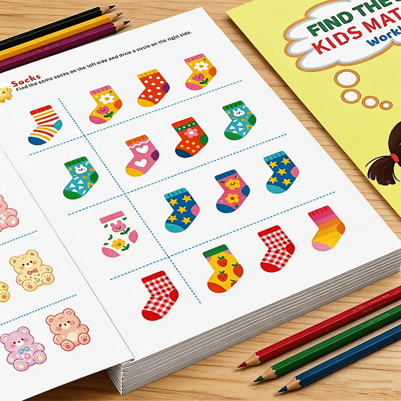 Zoek hetzelfde bijpassende wer - Kids Education Activities recensie en prijs